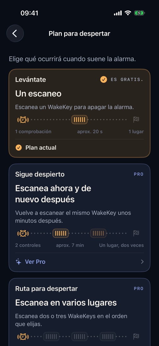 recorre dos o tres lugares de tu rutina matinal.